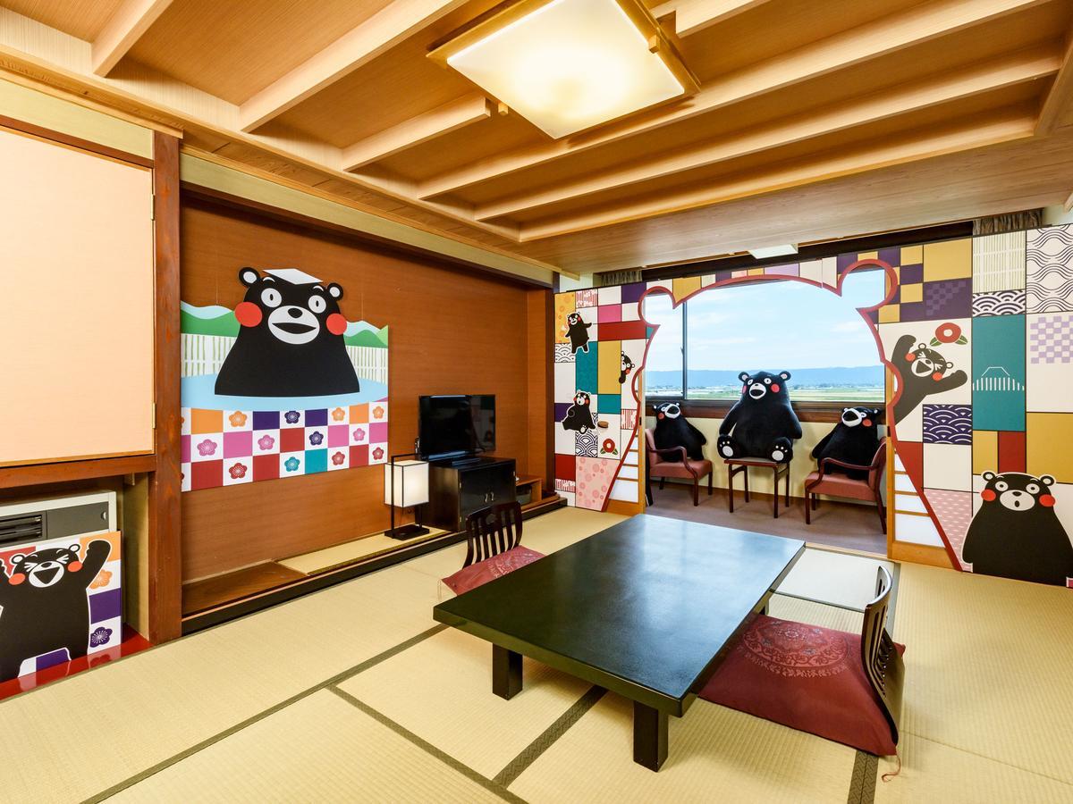 Aso Plaza Hotel Kumamoto Exterior foto